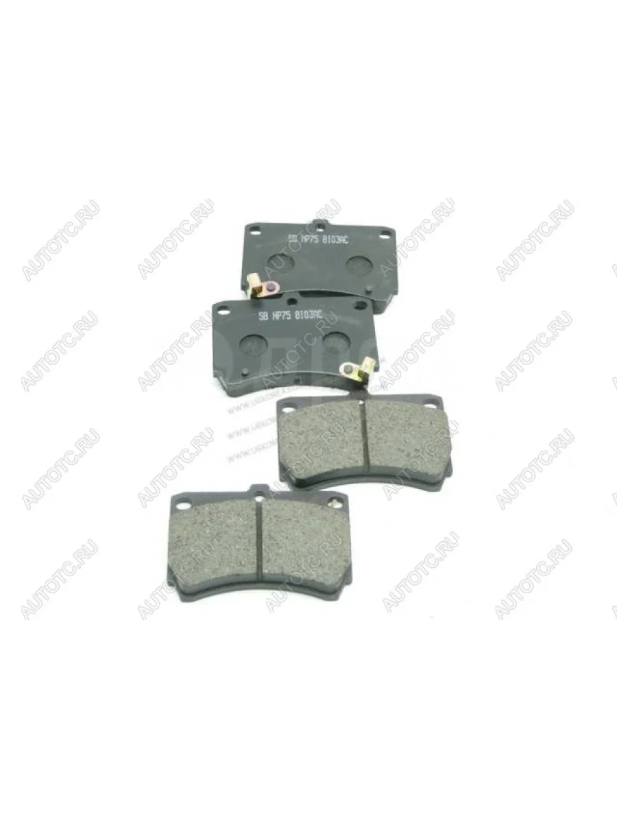 Колодки тормозные передние (4шт.) SANGSIN Mazda 323 BA дорестайлинг седан (1994-1996)  в Керчи Республика Крым