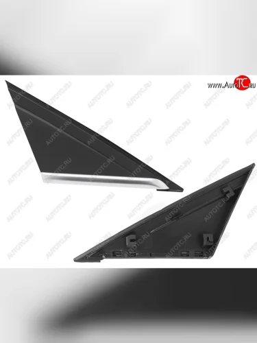 Накладка на крыло перед зеркалом RH хром SAT Ford Focus 3 хэтчбэк дорестайлинг (2010-2015)