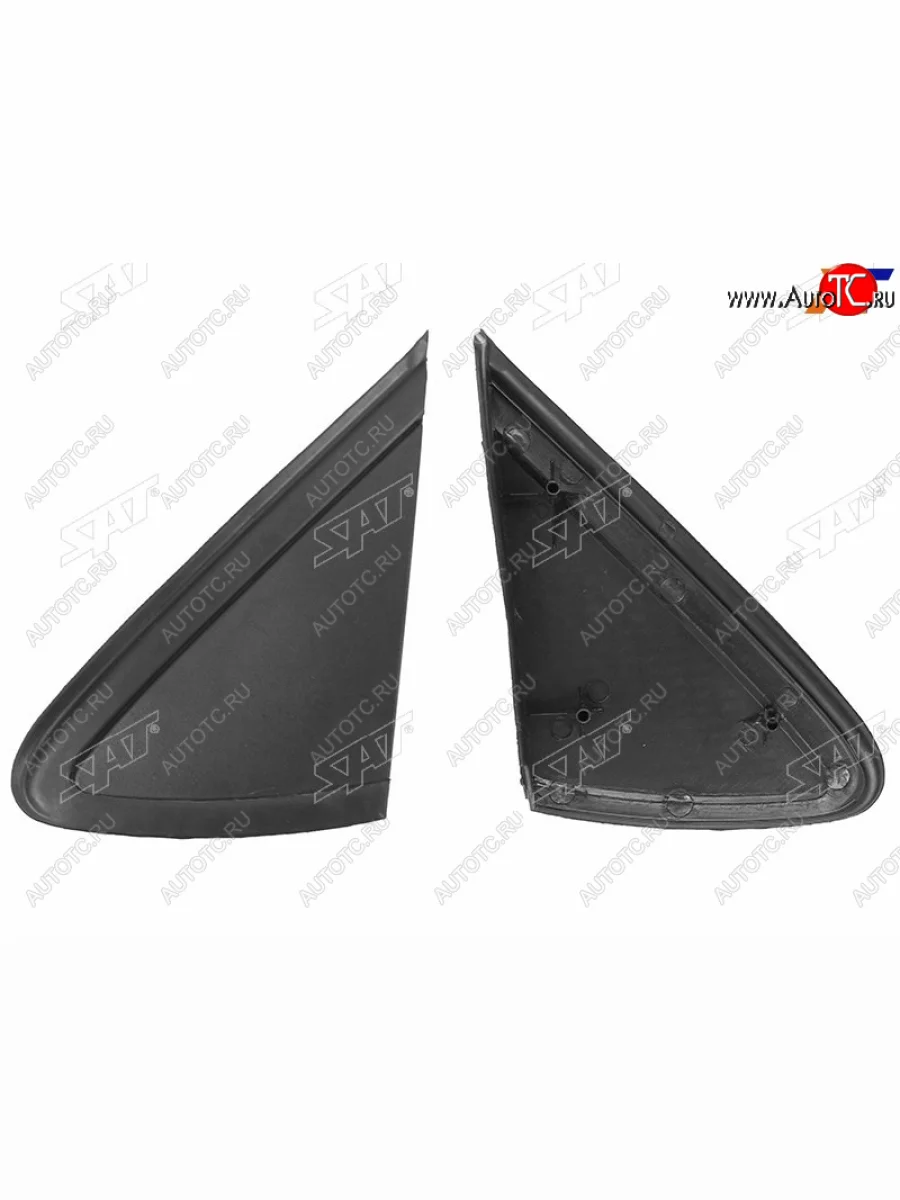 Накладка на крыло перед зеркалом LH SAT Volkswagen Polo Mk5 6R,6C,61 хэтчбек 5 дв. дорестайлинг (2009-2015)