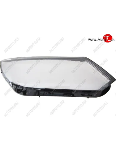 Правое стекло передней фары (пр-во Китай) BODYPARTS Volkswagen Tiguan NF рестайлинг (2011-2017)