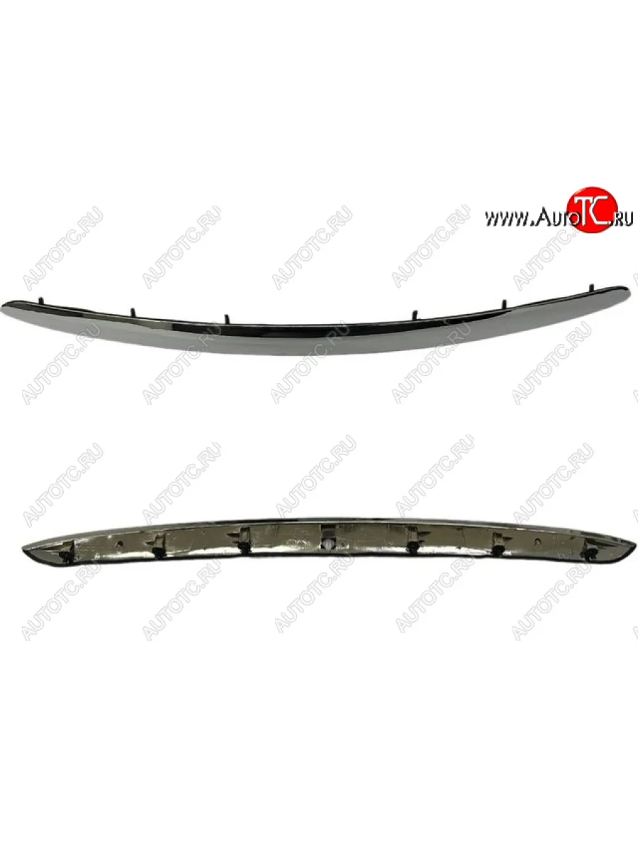 Молдинг решетки радиатора (пр-во Китай) BODYPARTS KIA Cerato 2 TD седан (2008-2013) (хром)  в Самаре Самарской области