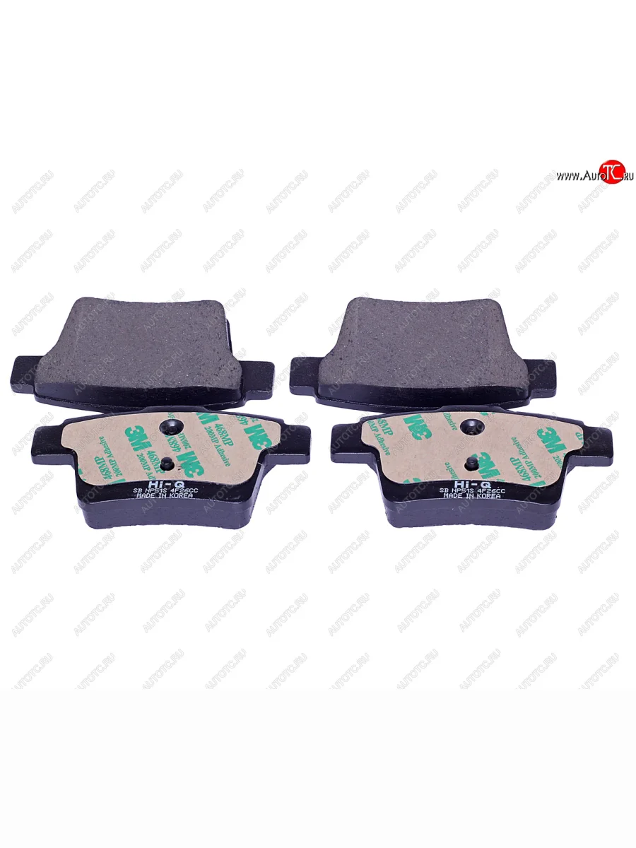 Колодки тормозные задние (4шт.) SANGSIN CITROEN C4 picasso UD минивэн (2006-2014)  в Перми Пермском крае