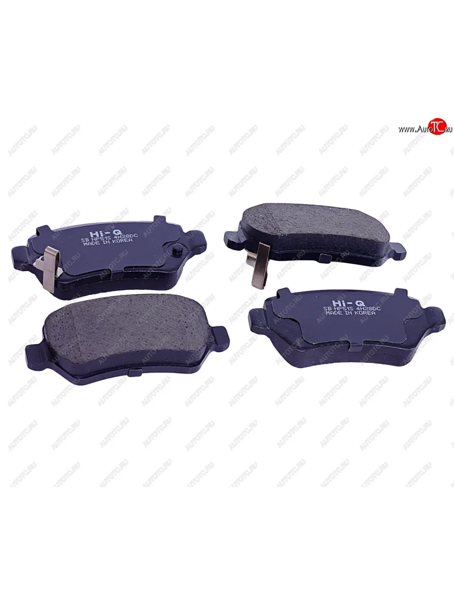 Колодки тормозные задние (4шт.) SANGSIN Opel Zafira В дорестайлинг (2005-2008)  в Воронеже Воронежской области