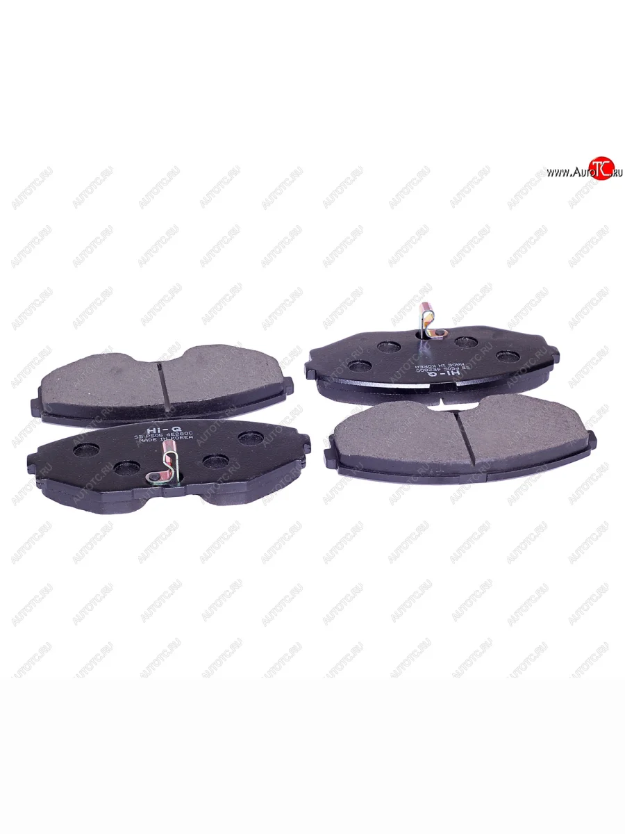 Колодки тормозные передние (4шт.) SANGSIN Nissan Maxima A33 рестайлинг (2004-2006)  с доставкой в г. Керчь