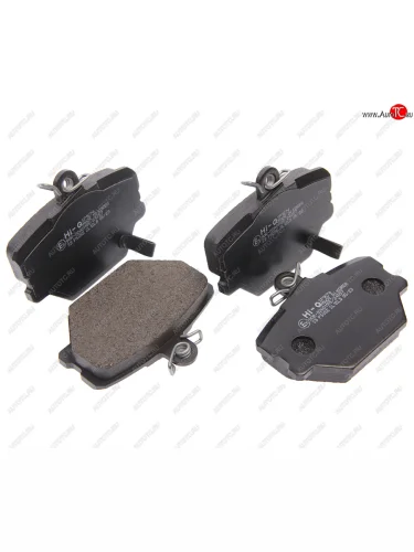 Колодки тормозные передние (4шт.) SANGSIN Smart Smart City Cabrio A450 рестайлинг (2000-2004)