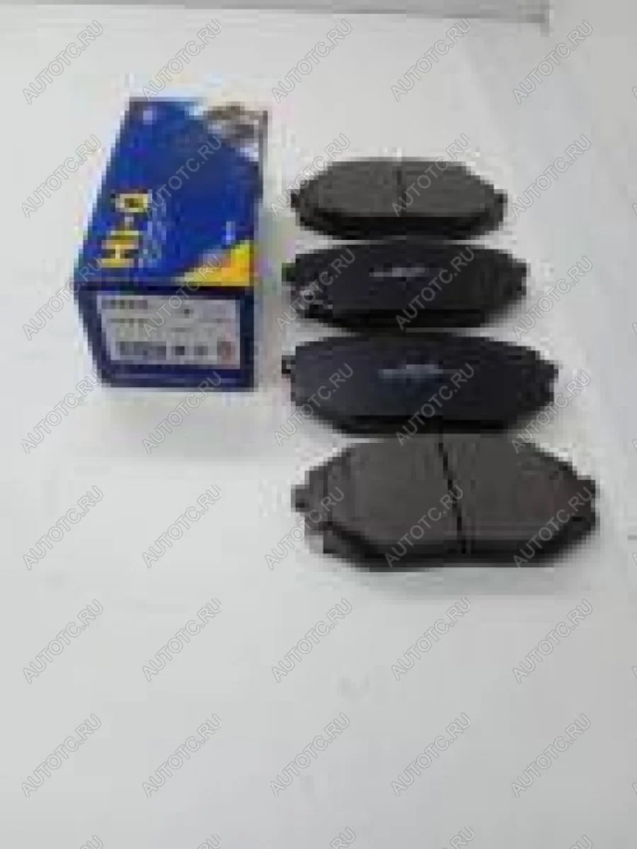 Колодки тормозные передние (4шт.) SANGSIN Hyundai Sonata LF дорестайлинг (2014-2017)  в Перми Пермском крае