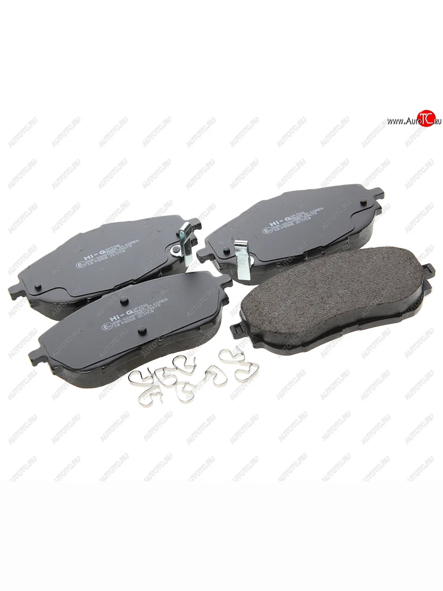 Колодки тормозные передние (4шт.) SANGSIN Toyota Corolla E180 дорестайлинг (2013-2016)  в Перми Пермском крае