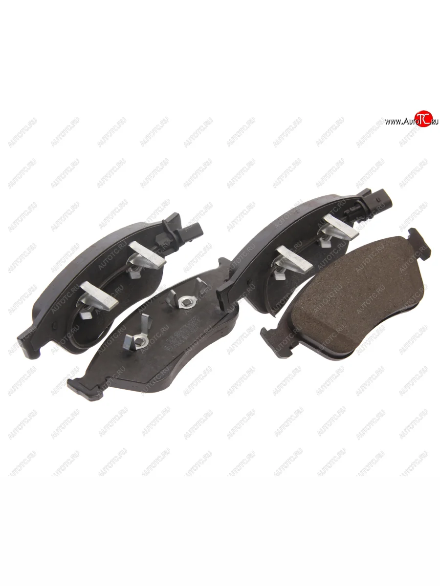 Колодки тормозные передние (4шт.) SANGSIN Audi A6 C6 дорестайлинг, седан (2004-2008)  с доставкой в г. Керчь