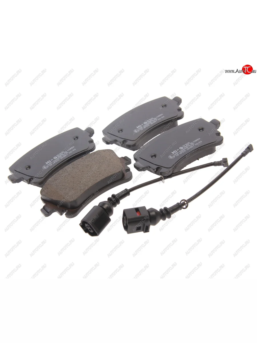 Колодки тормозные задние (4шт.) SANGSIN Volkswagen Multivan T5  дорестайлинг (2003-2009)  в Керчи Республика Крым