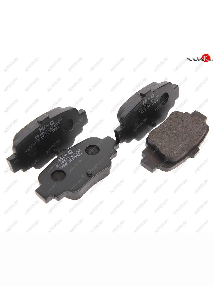 Колодки тормозные задние (4шт.) SANGSIN Nissan Micra K13 5 дв. рестайлинг (2013-2017)  в Керчи Республика Крым