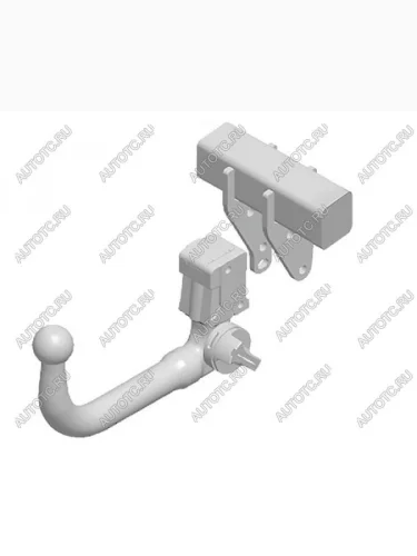 Фаркоп Auto-Hak (стальной, шар V (A40V, W5)) Skoda Octavia A8 универсал (2019-2022)