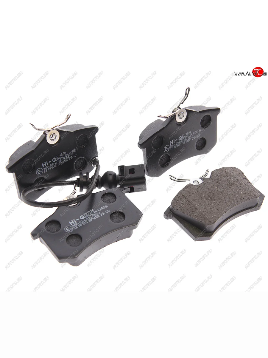 Колодки тормозные задние (4шт.) SANGSIN Seat Cordoba Mk2,6L седан (2002-2010)  в Перми Пермском крае