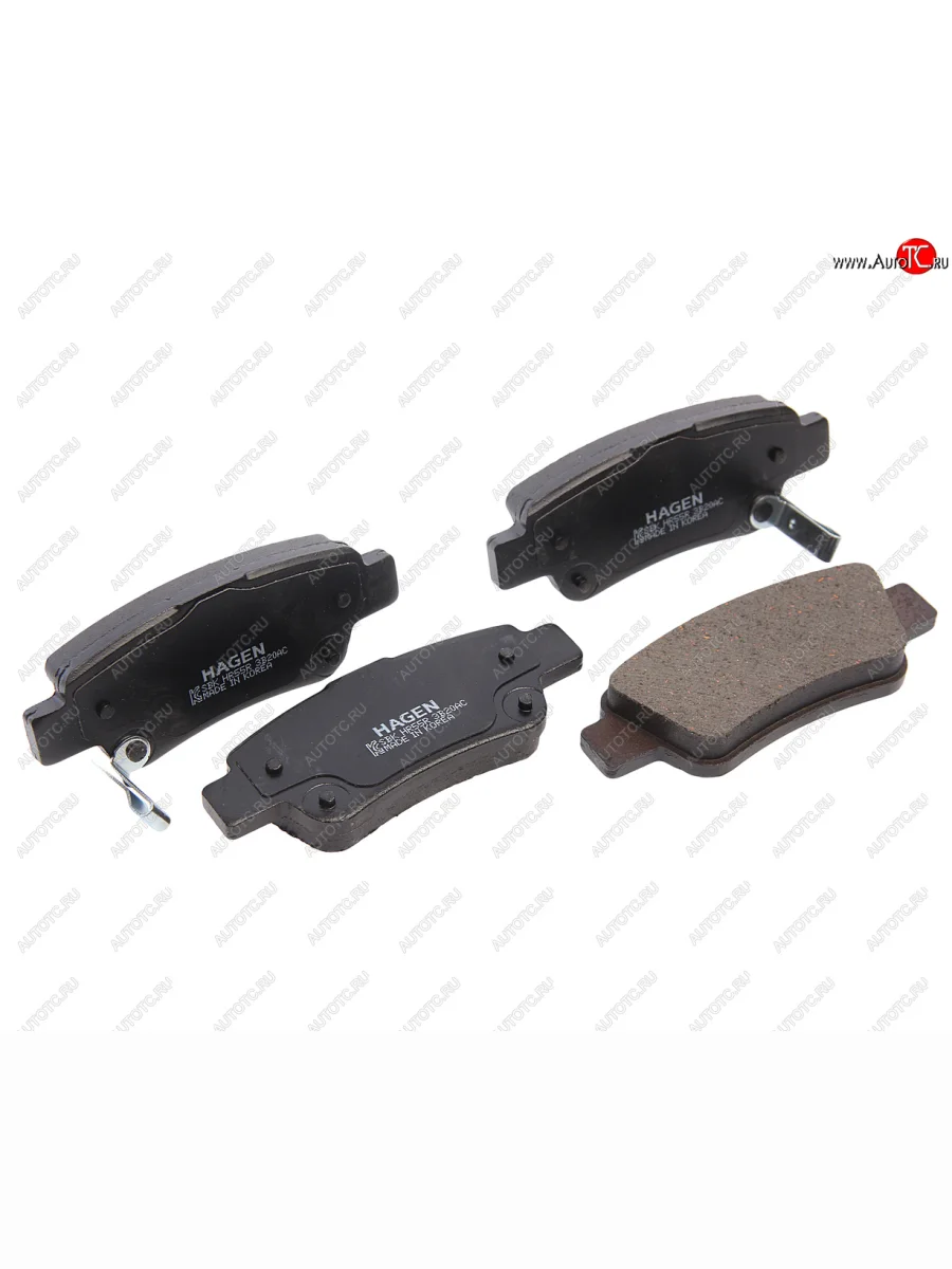 Колодки тормозные задние (4шт.) SANGSIN Honda CR-V RE1,RE2,RE3,RE4,RE5,RE7 дорестайлинг (2007-2010)  с доставкой в г. Керчь