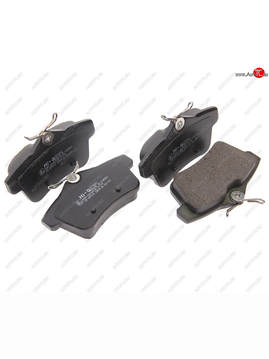 Колодки тормозные задние (4шт.) SANGSIN CITROEN DS4 PF1 дорестайлинг,хэтчбэк 5дв. (2010-2015)  с доставкой в г. Керчь