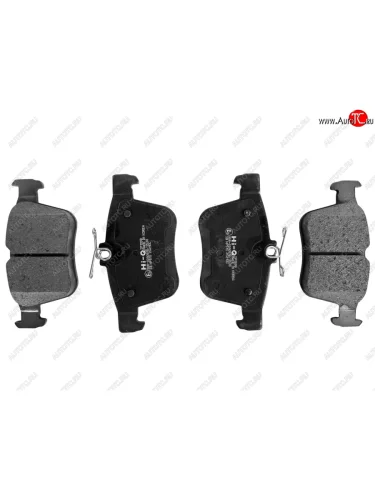 Колодки тормозные задние (4шт.) SANGSIN Volkswagen Golf 7 Mk7 хэтчбэк 5 дв. дорестайлинг (2012-2017)