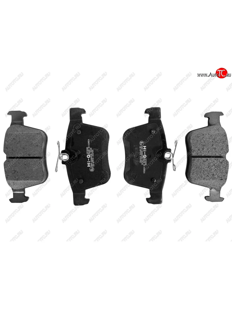 Колодки тормозные задние (4шт.) SANGSIN Volkswagen Golf 7 Mk7 хэтчбэк 5 дв. дорестайлинг (2012-2017)  в Воронеже Воронежской области