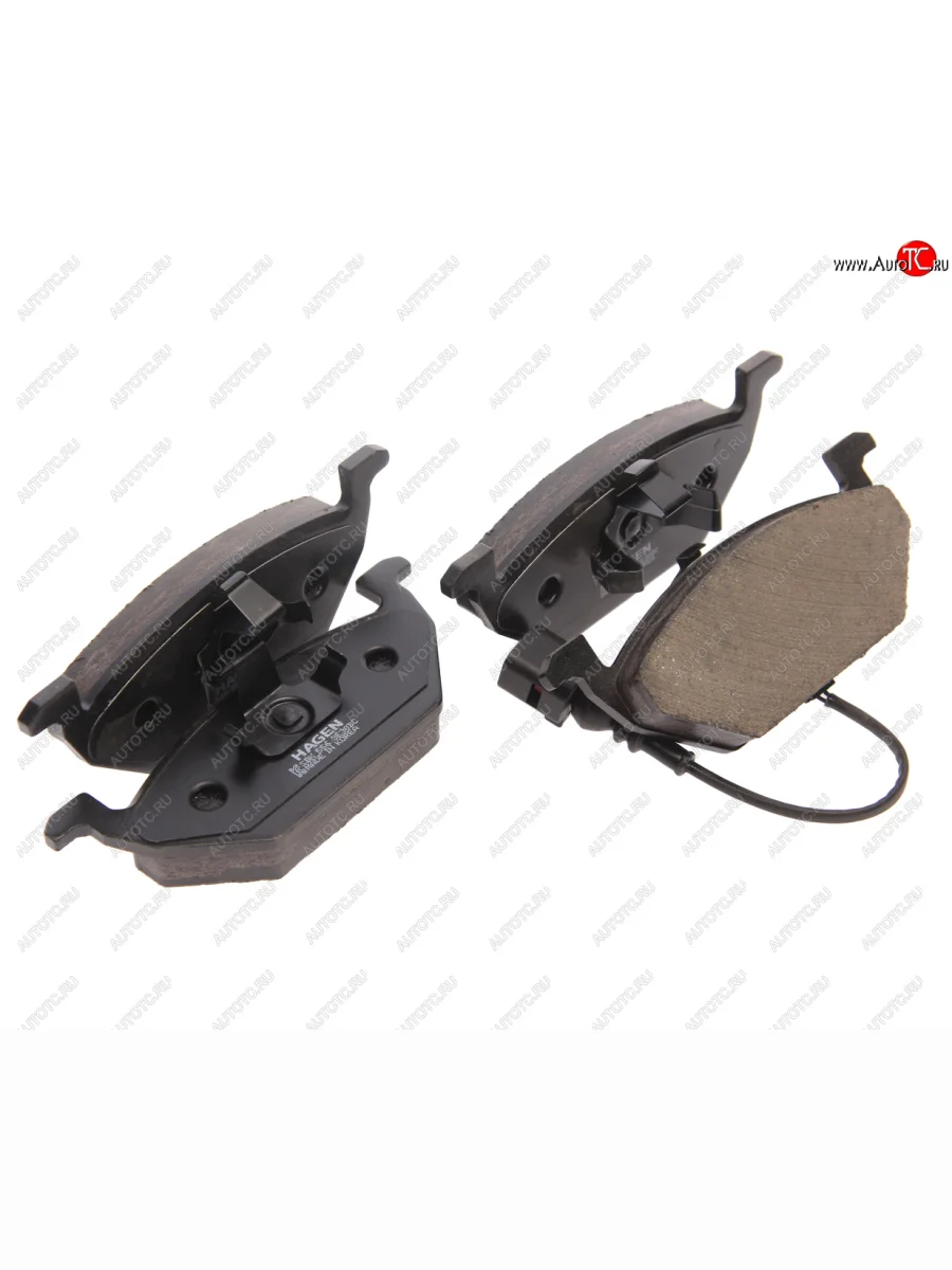 Колодки тормозные передние с датчиком (4шт.) SANGSIN Audi A1 8X1 хэтчбэк 3 дв. дорестайлинг (2010-2014)  в Самаре Самарской области