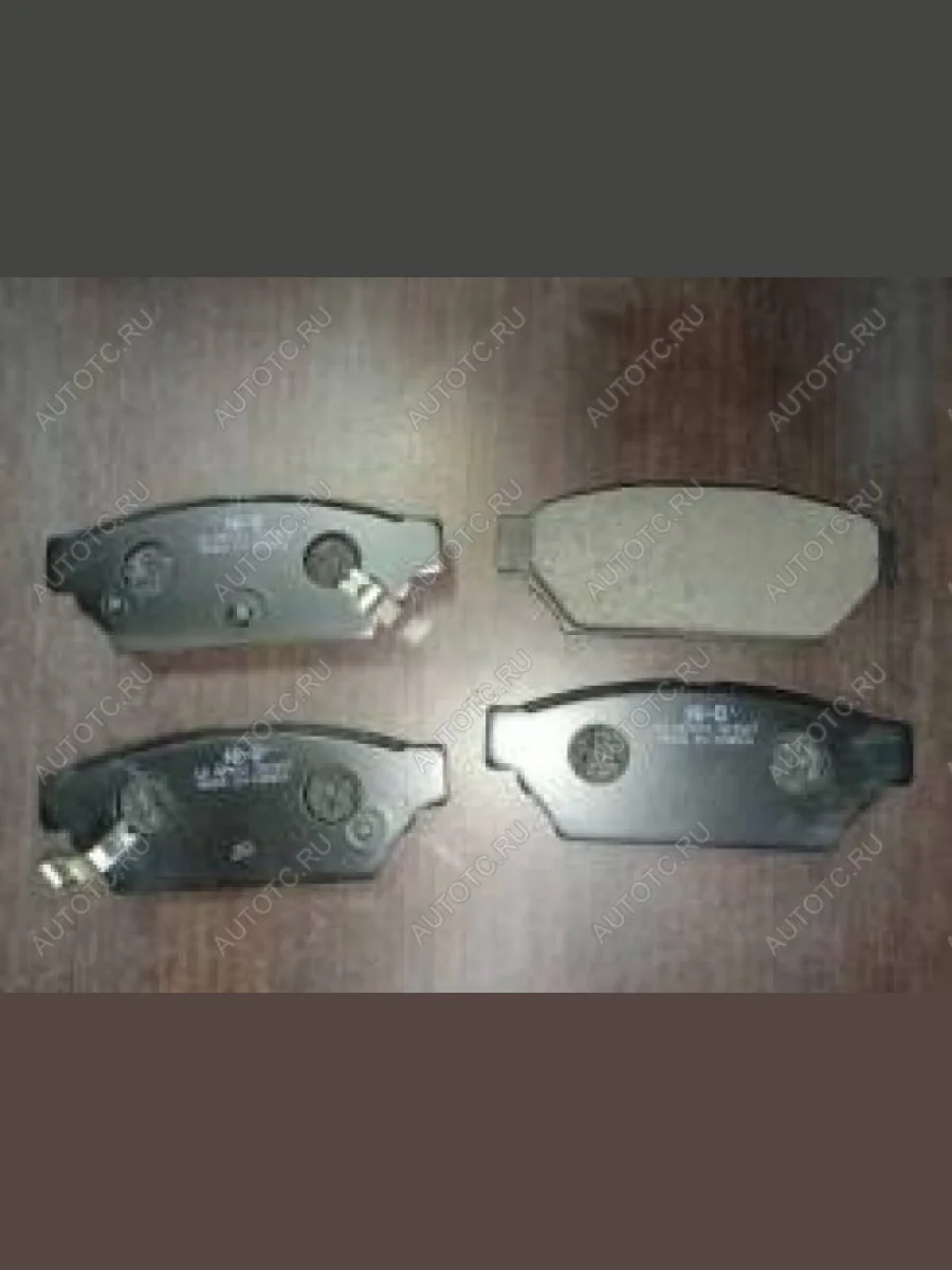 Колодки тормозные задние (4шт.) SANGSIN Mitsubishi Lancer 10 CY седан дорестайлинг (2007-2010)  с доставкой в г. Керчь