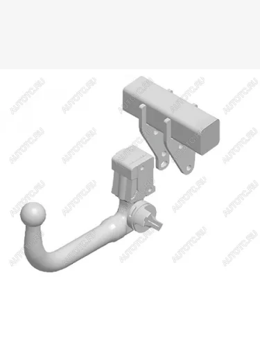 Фаркоп (кроме R-Line) Auto-Hak (стальной, шар V (A40V, W5)) Seat Leon 5F хэтчбэк 5 дв. (2012-2016)