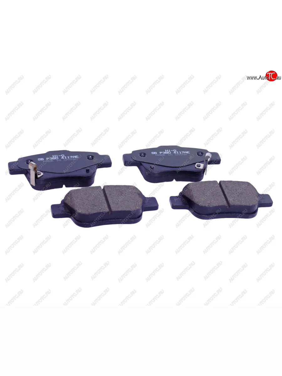 Колодки тормозные задние (4шт.) SANGSIN Toyota Corolla E120 хэтчбек рестайлинг (2004-2007)  в Керчи Республика Крым