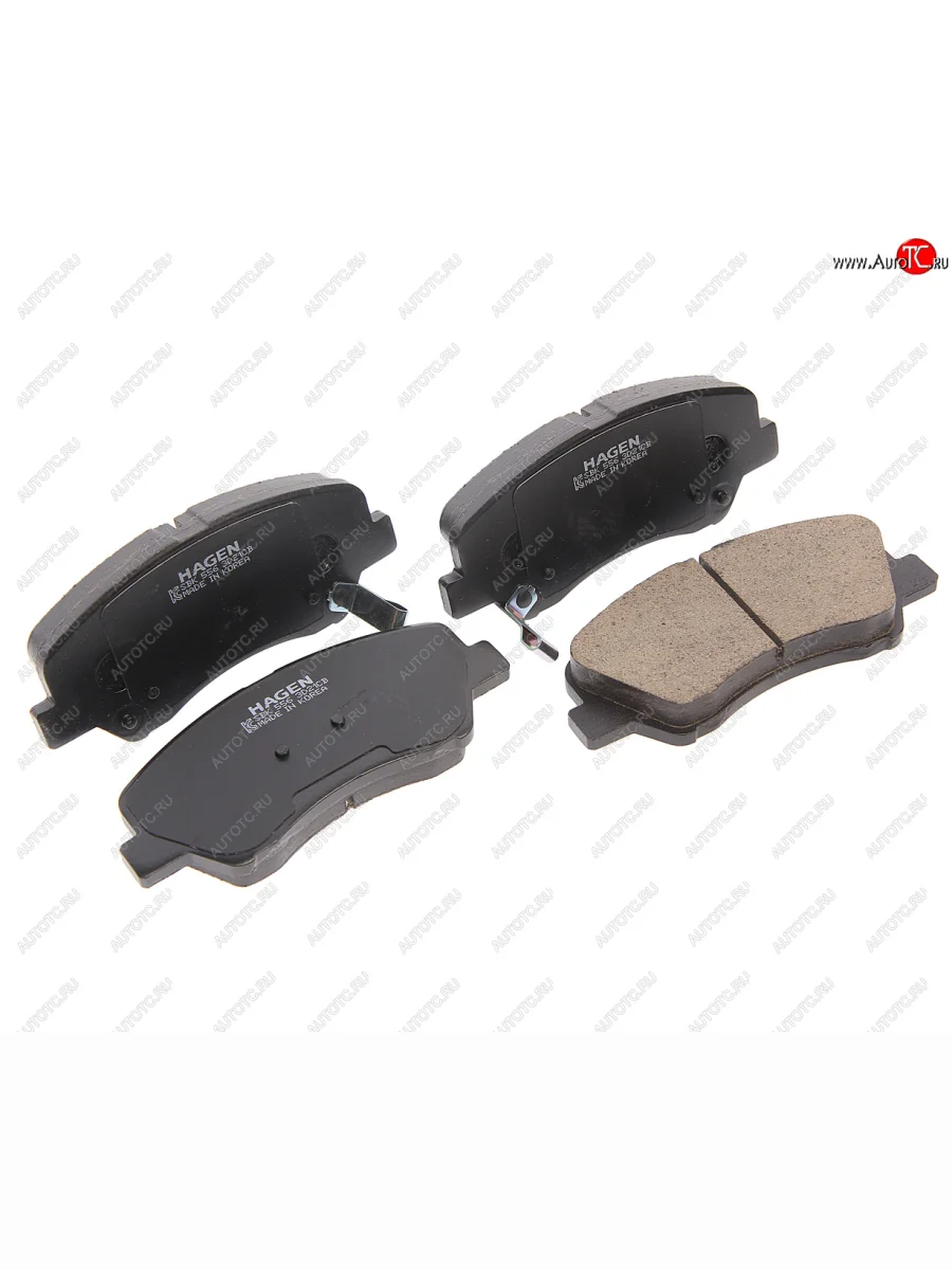 Колодки тормозные передние (4шт.) SANGSIN  Hyundai Solaris (2010-2017), KIA Rio (2011-2017)