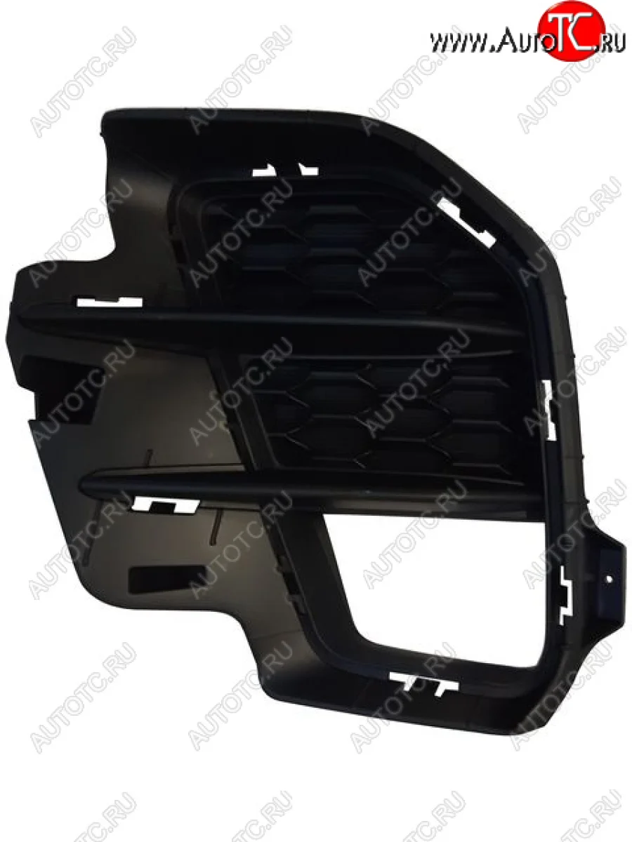 Левая вставка переднего бампера (с отверстием под ПТФ, пр-во Китай) CHINA KIA Rio X рестайлинг (2020-2025)  с доставкой в г. Керчь