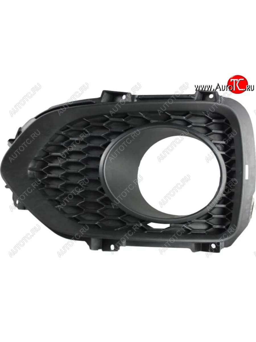 Левая вставка переднего бампера (с отверстием под ПТФ, пр-во Тайвань) TYG KIA Sorento XM дорестайлинг (2009-2012)  в Керчи Республика Крым