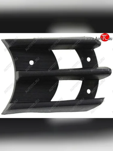 Левая вставка переднего бампера (с отверстием под ПТФ, пр-во Китай) BODYPARTS Mitsubishi Pajero Sport PA дорестайлинг (1996-2004)