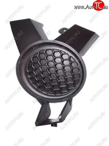 Левая вставка переднего бампера (пр-во Тайвань) BODYPARTS Nissan Qashqai 1 J10 дорестайлинг (2007-2010)