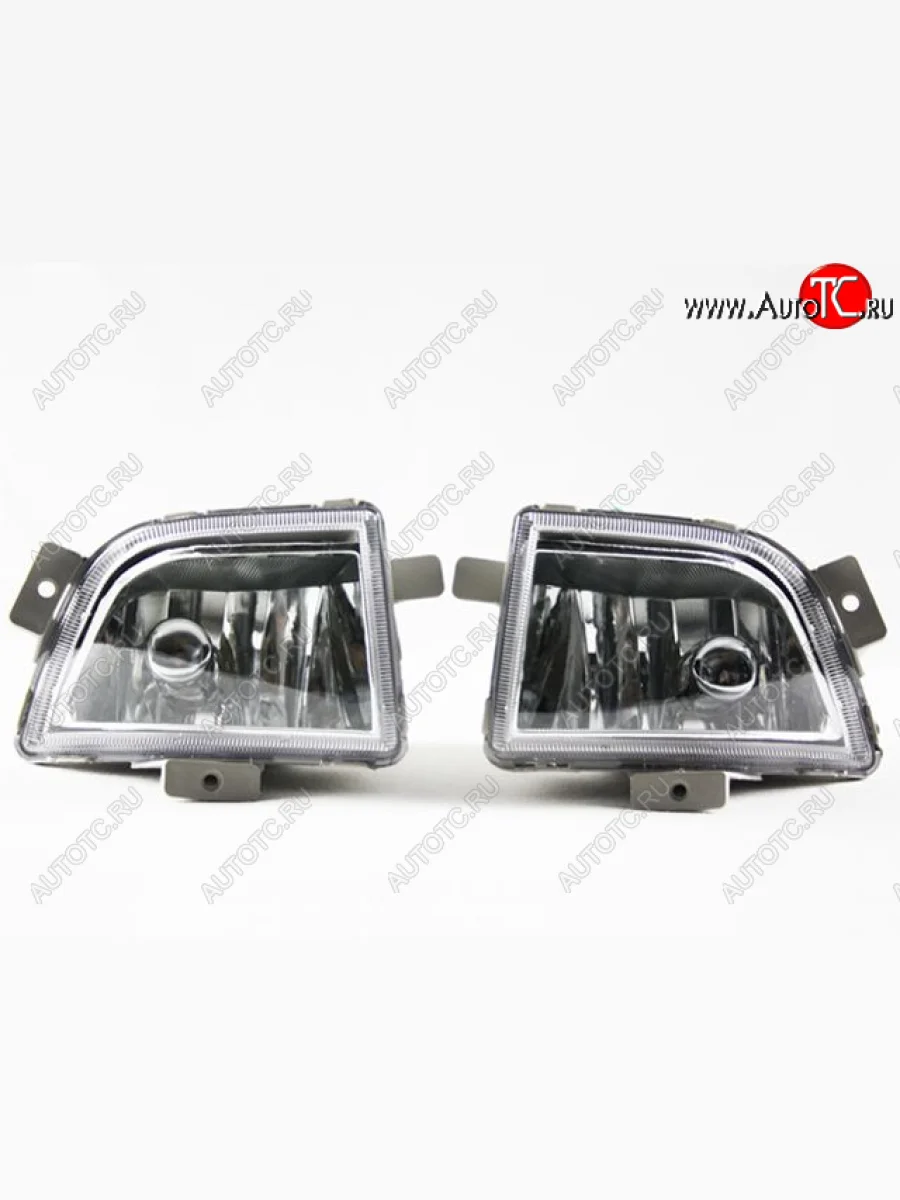 Комплект противотуманных фар (пр-во Китай) BODYPARTS Chevrolet Aveo T200 седан (2003-2008)  в Перми Пермском крае