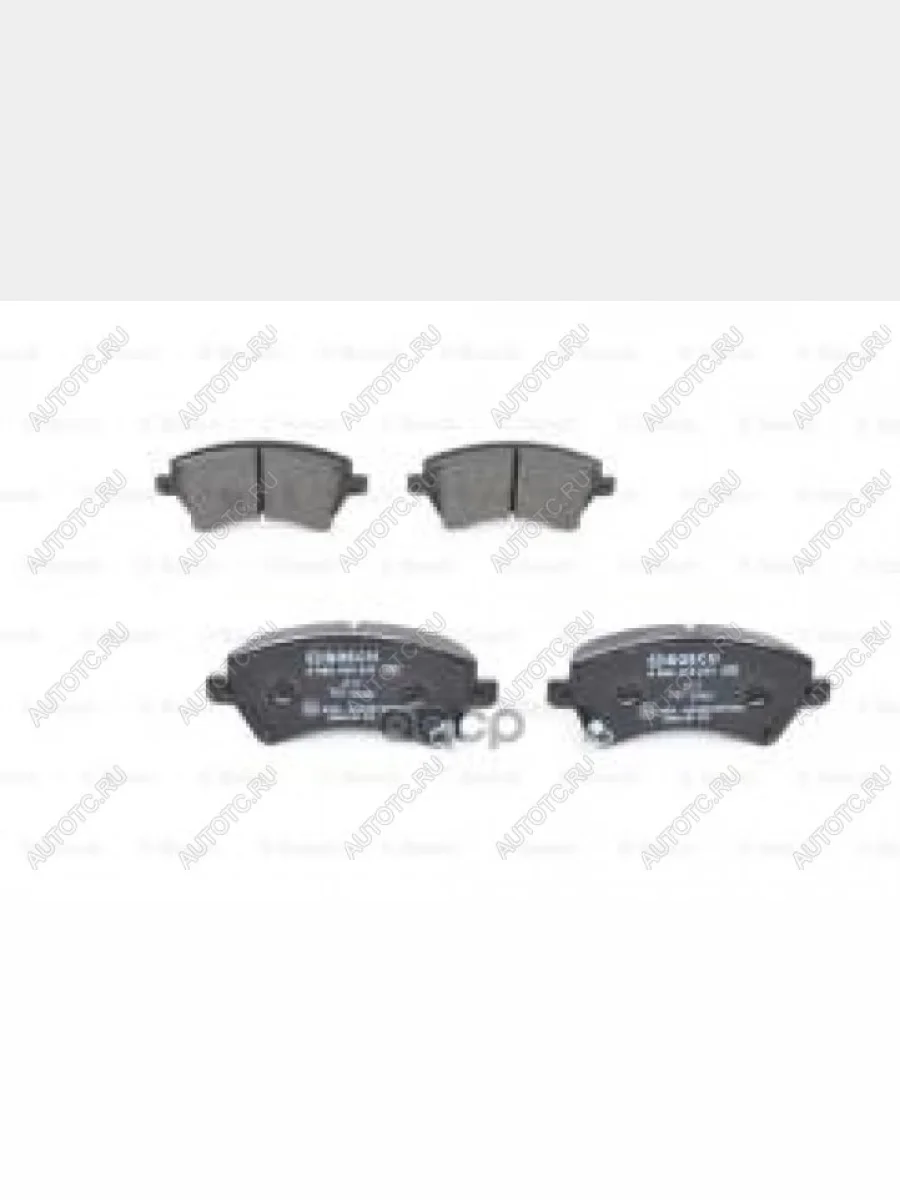 Колодки тормозные передние (4шт.) BOSCH Toyota Corolla E150 седан дорестайлинг (2006-2010)  в Керчи Республика Крым