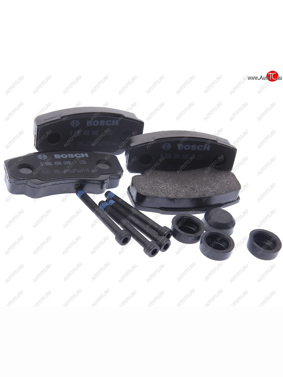 Колодки тормозные дисковые (4шт.) BOSCH CITROEN Jumper 230 (1994-2002)  в Самаре Самарской области