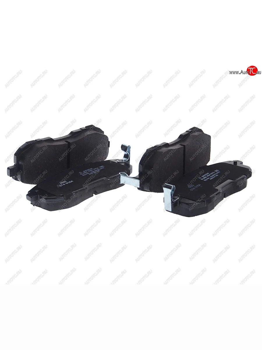 Колодки тормозные передние (4шт.) BOSCH Nissan Juke 1 YF15 дорестайлинг (2010-2014)  в Перми Пермском крае