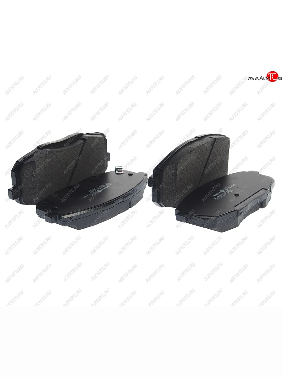 Колодки тормозные передние (4шт.) (с отверстием) SANGSIN KIA Ceed 2 JD рестайлинг, хэтчбэк (2015-2018)  с доставкой в г. Керчь