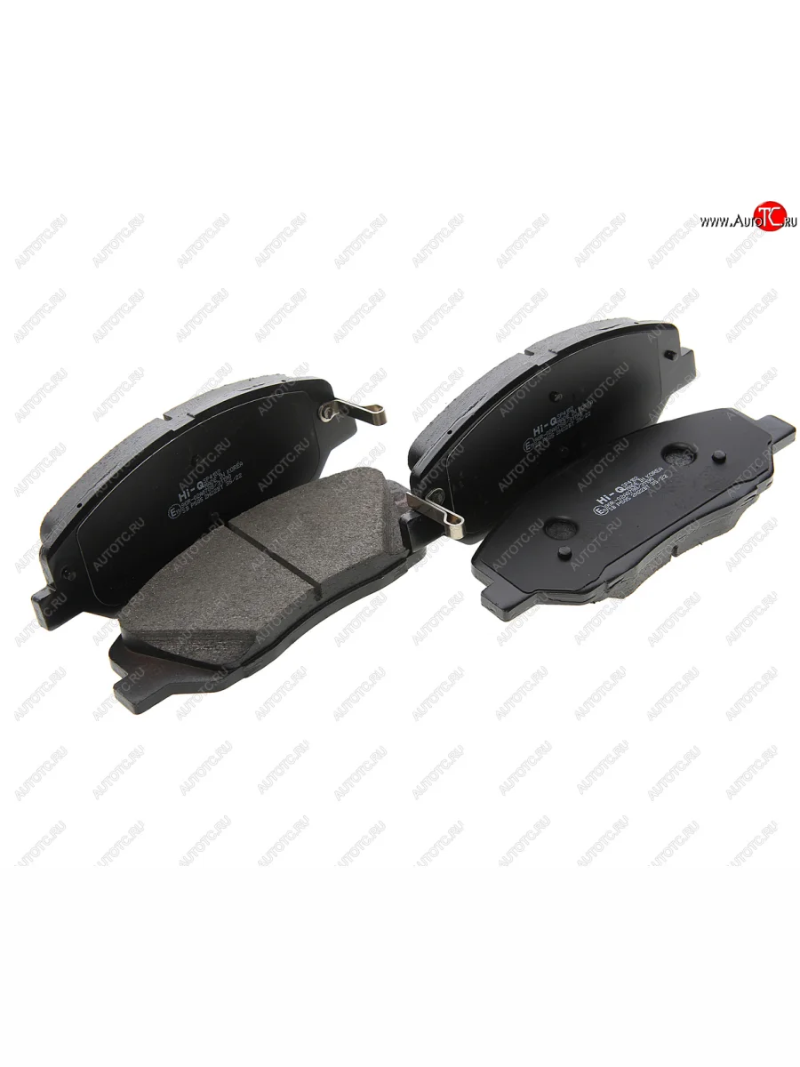 Колодки тормозные передние (4шт.) SANGSIN Hyundai Santa Fe DM рестайлинг (2015-2019)  в Перми Пермском крае