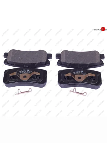 Колодки тормозные задние (4шт.) SANGSIN Mitsubishi Pajero 3 V70 дорестайлинг (1999-2003)