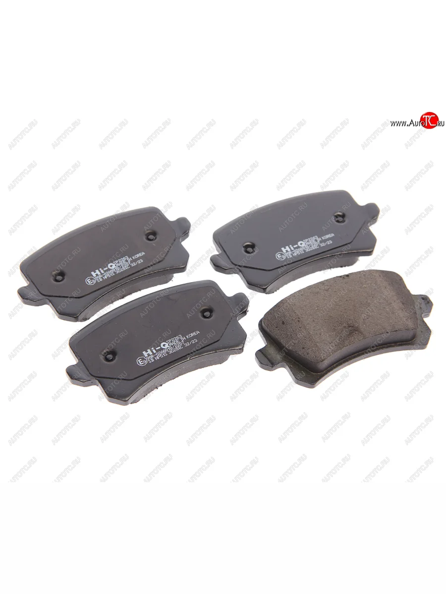 Колодки тормозные задние (4шт.) SANGSIN Audi A6 C5 дорестайлинг, седан (1997-2001)  в Перми Пермском крае