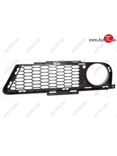 Левая вставка переднего бампера (с отверстием под ПТФ, пр-во Италия) HENGFU BMW 3 серия E90 седан дорестайлинг (2004-2008)