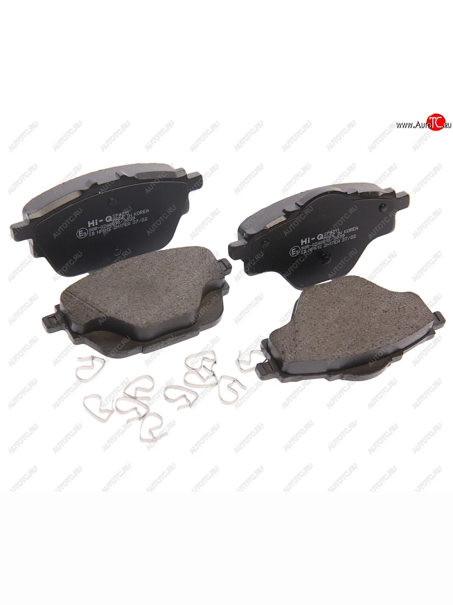 Колодки тормозные задние (4шт.) SANGSIN CITROEN C4 B7 седан рестайлинг (2015-2022)  в Перми Пермском крае