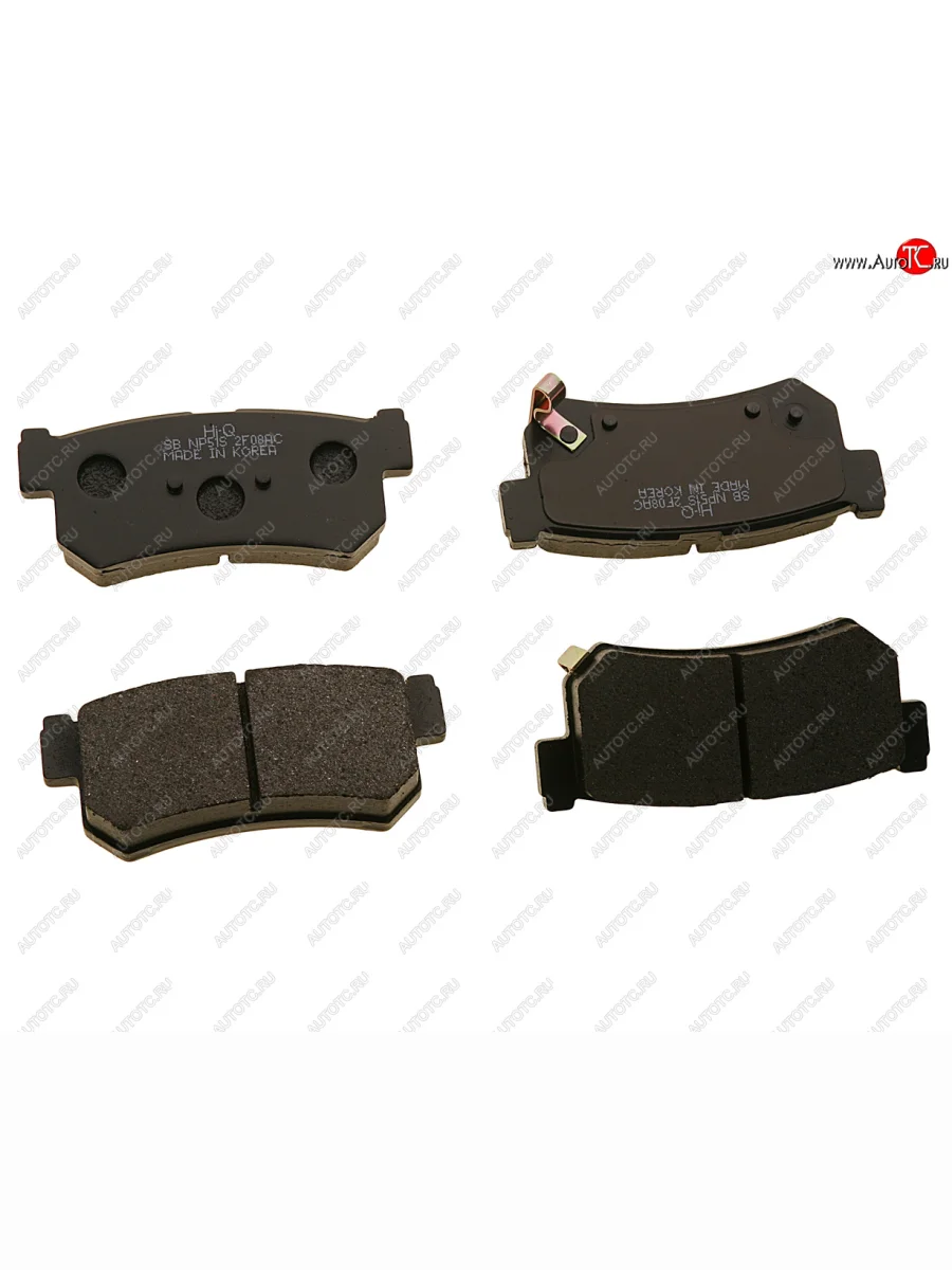 Колодки тормозные задние (4шт.) SANGSIN SSANGYONG Actyon 1 (2006-2010)  с доставкой в г. Керчь