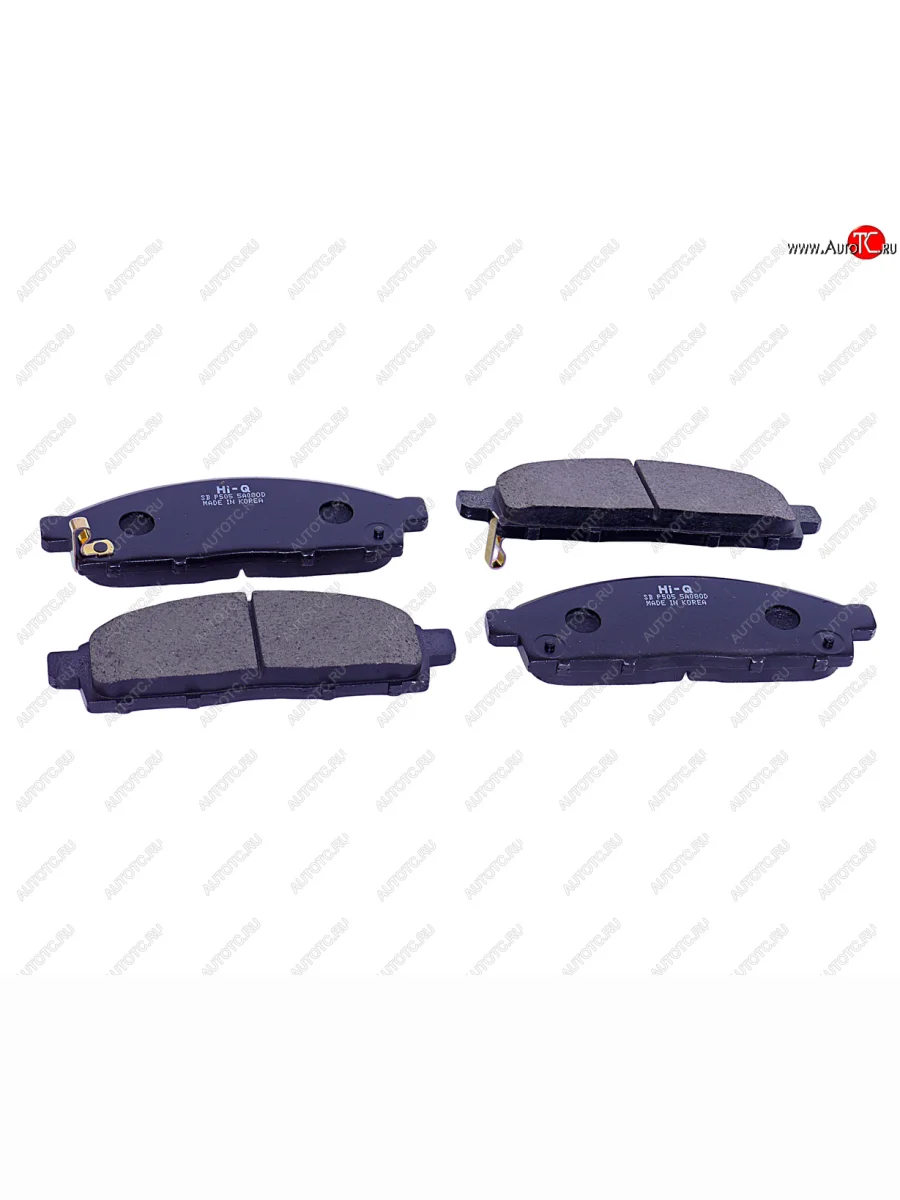 Колодки тормозные передние (4шт.) SANGSIN Mitsubishi L200 3 K74T рестайлинг (2005-2006)  в Керчи Республика Крым