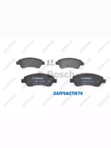 Колодки тормозные передние (4шт.) BOSCH Peugeot 206 хэтчбэк 5 дв. 2AC рестайлинг (2003-2009)
