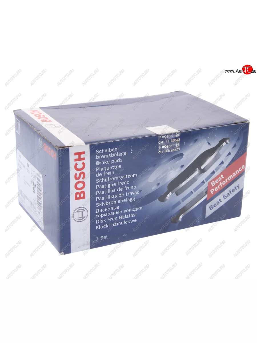 Колодки тормозные передние (4шт.) BOSCH BMW X5 E53 дорестайлинг (1999-2003)  в Самаре Самарской области