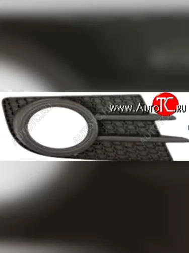 Правая вставка переднего бампера (с отверстием под ПТФ, пр-во Китай) BODYPARTS Volkswagen Tiguan NF рестайлинг (2011-2017)