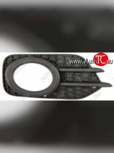 Правая вставка переднего бампера (с отверстием под ПТФ, пр-во Китай) BODYPARTS Volkswagen Tiguan NF рестайлинг (2011-2017)