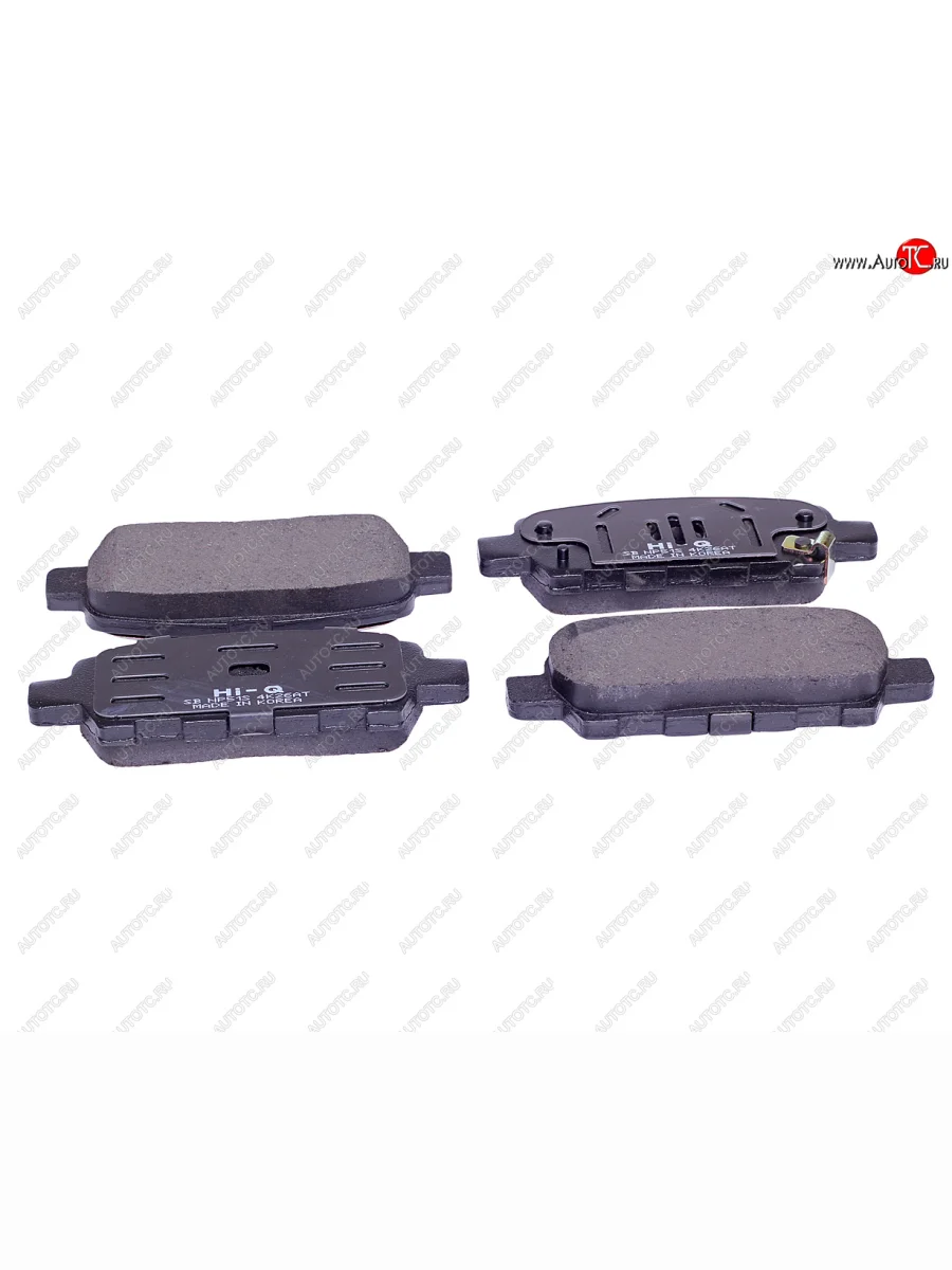 Колодки тормозные задние (4шт.) SANGSIN Nissan Pathfinder R50 2-ой рестайлинг (2002-2004)  в Керчи Республика Крым