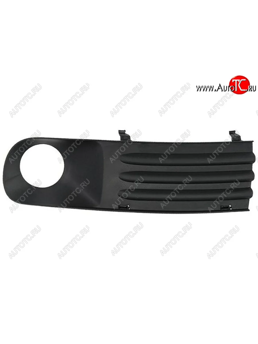 Правая вставка переднего бампера (с отверстием под ПТФ, пр-во Тайвань) TYG Volkswagen Transporter T5 дорестайлинг (2003-2009)  в Самаре Самарской области