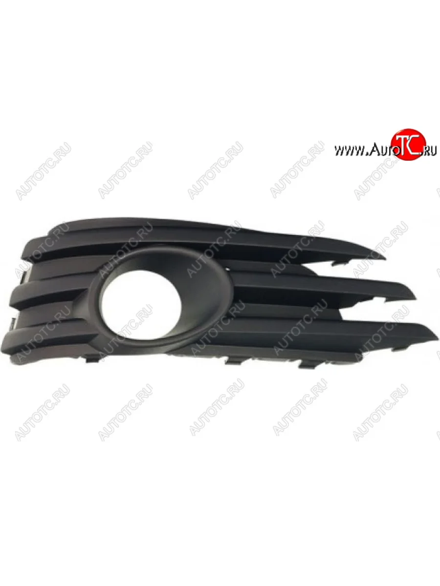 Правая вставка переднего бампера (с отверстием под ПТФ, пр-во Тайвань) API Opel Vectra C седан рестайлинг (2005-2008)  с доставкой в г. Керчь