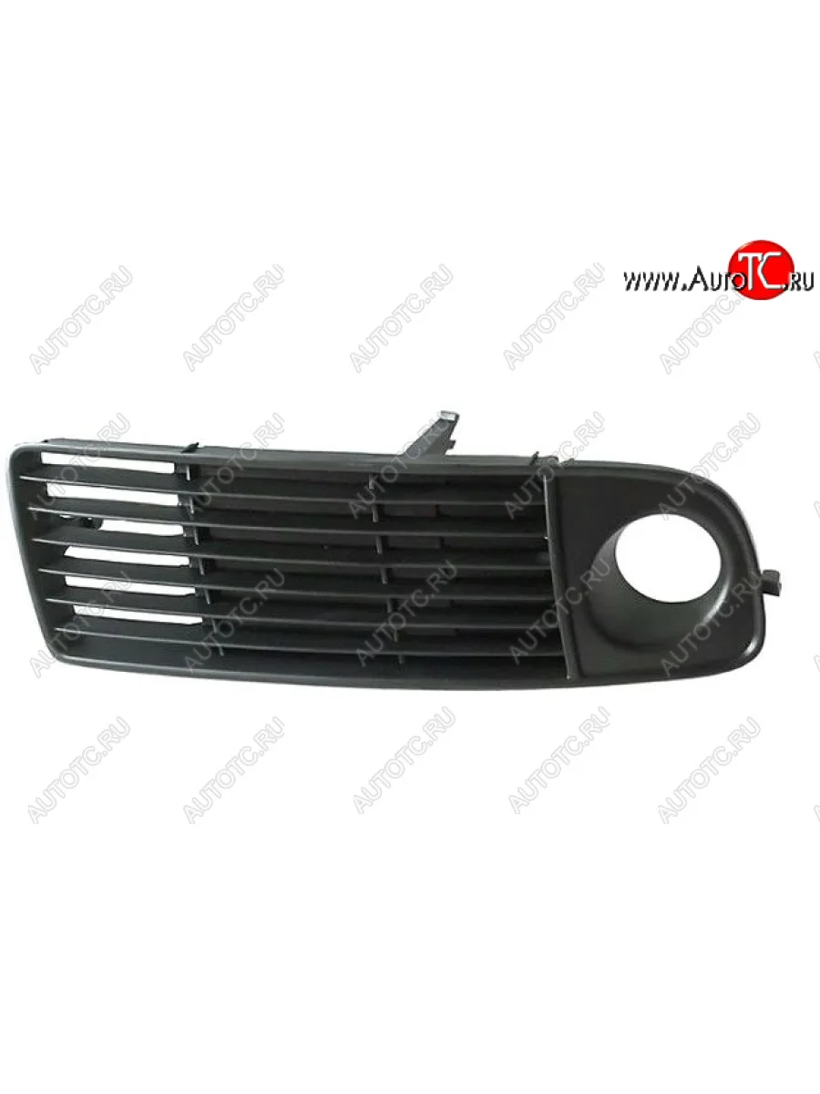 Правая вставка переднего бампера (с отверстием под ПТФ, пр-во Тайвань) TYG Audi A6 C5 дорестайлинг, седан (1997-2001)  в Керчи Республика Крым