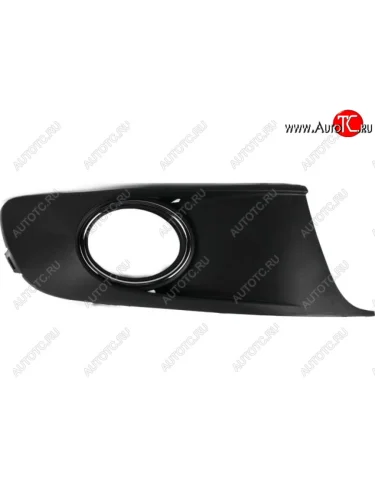 Правая вставка переднего бампера (с отверстием под ПТФ, пр-во Китай) BODYPARTS Volkswagen Caddy 2K рестайлинг (2010-2015)